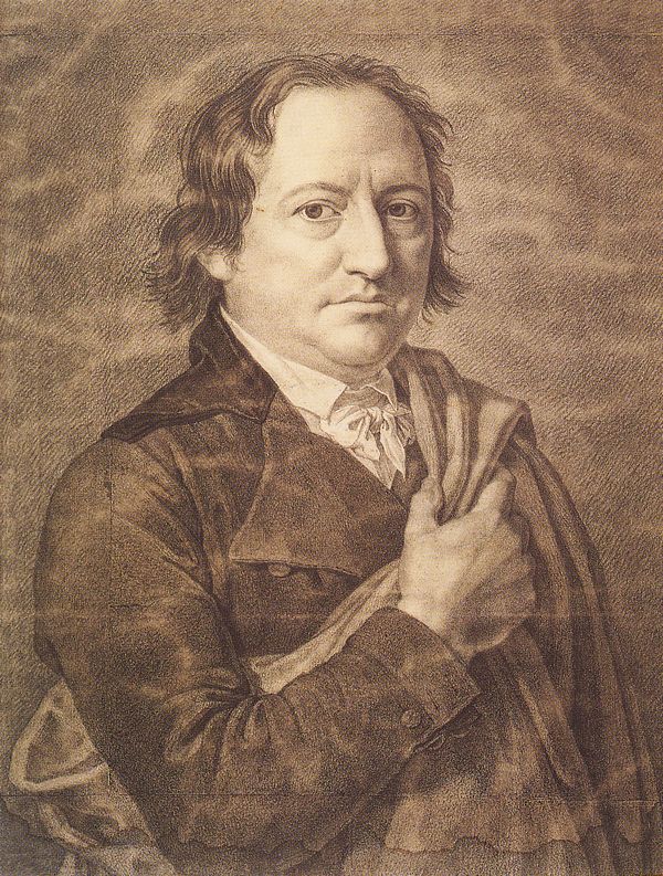 F. Bury, J.W. Goethe. 1800