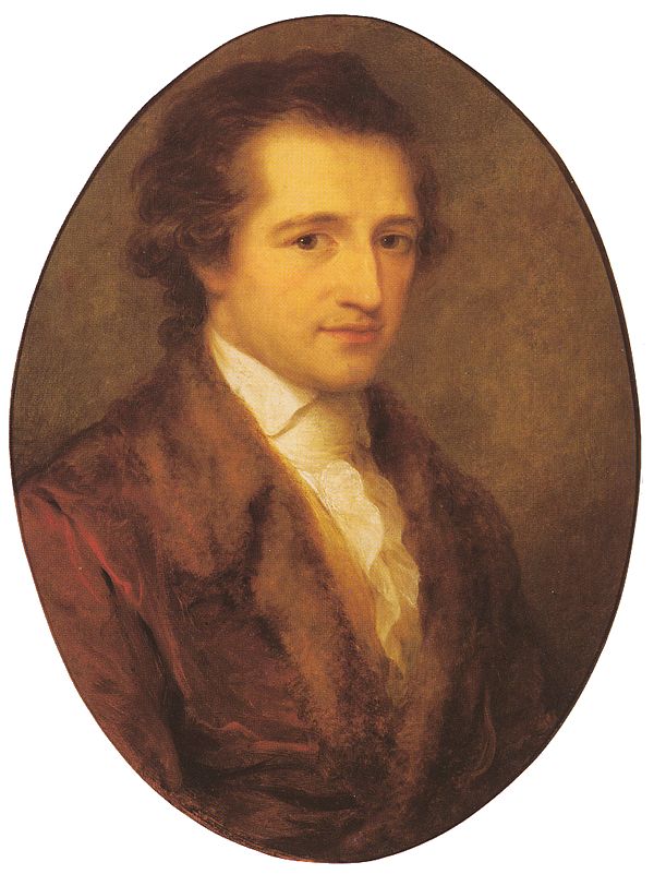 Angelica Kauffmann, J.W.v. Goethe. 1787/88