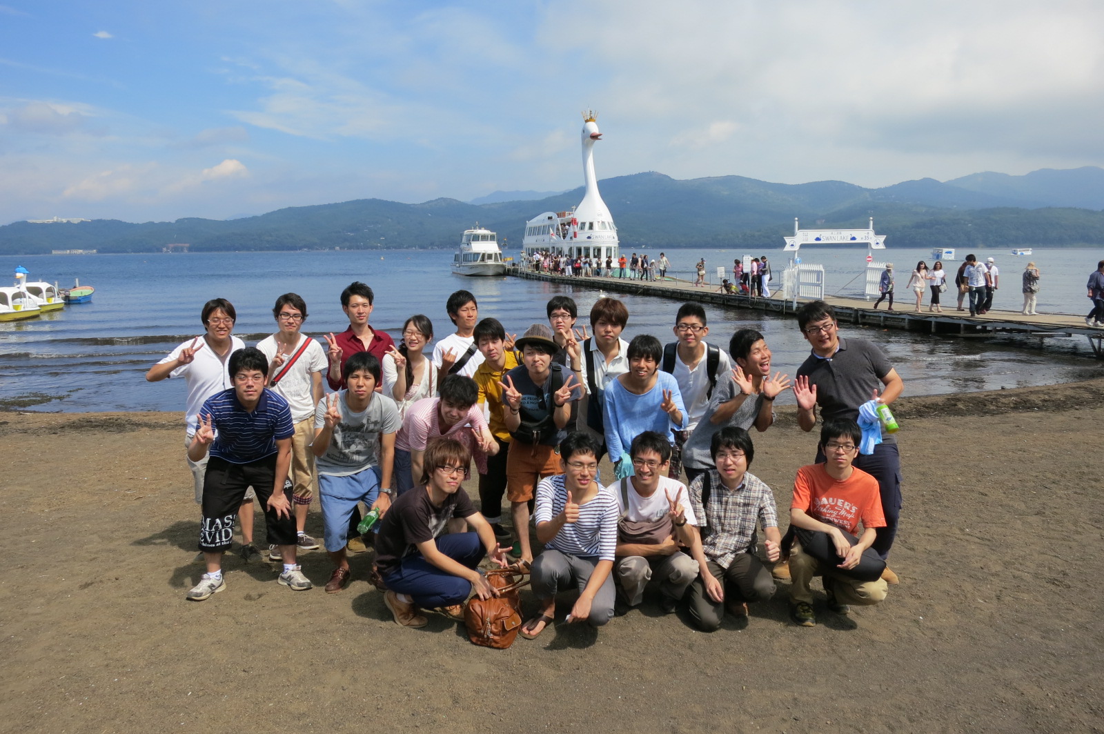 2013年8月ゼミ合宿（山中湖）