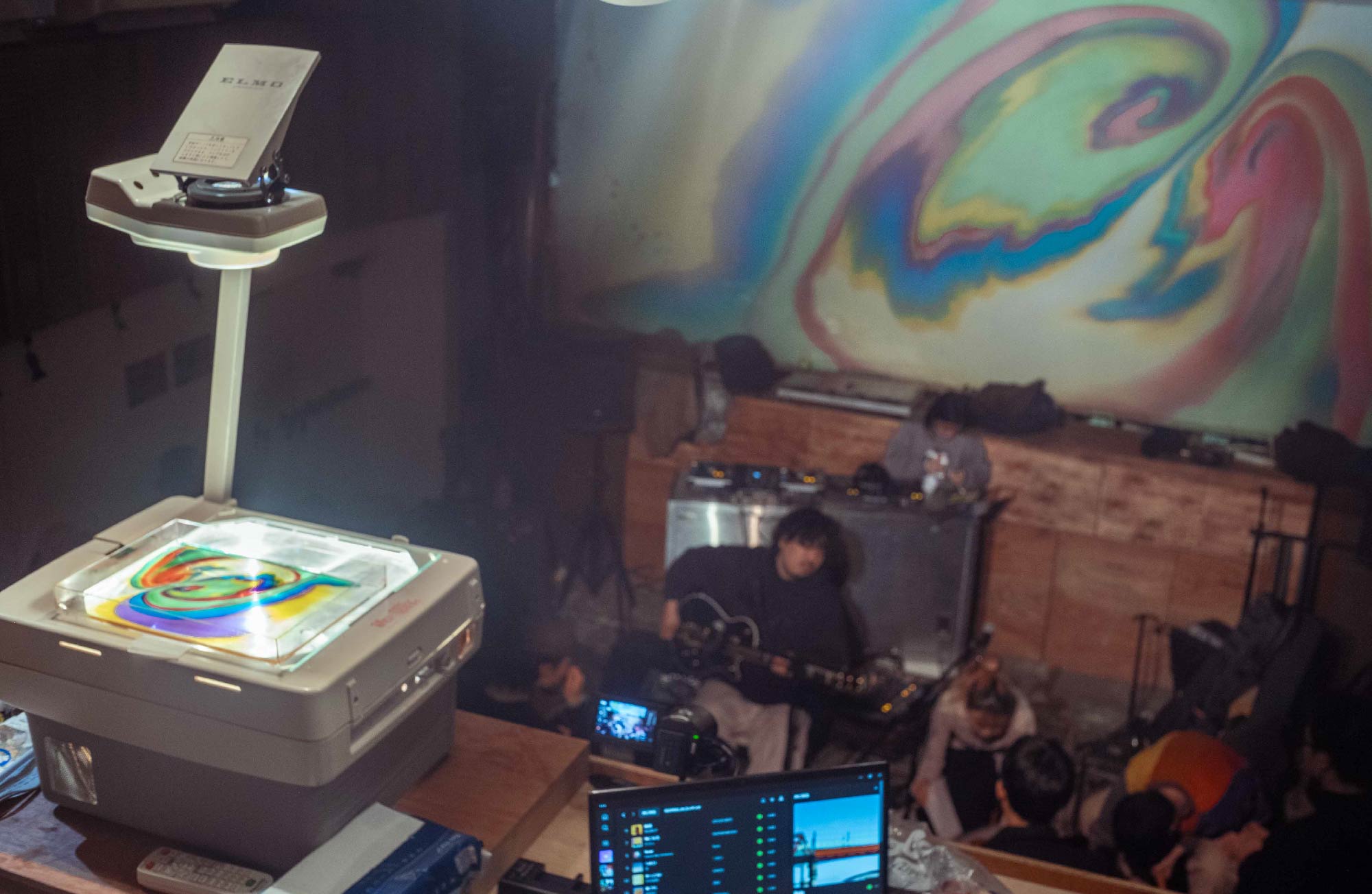 VJ(liquid light) @みちくさの画像3