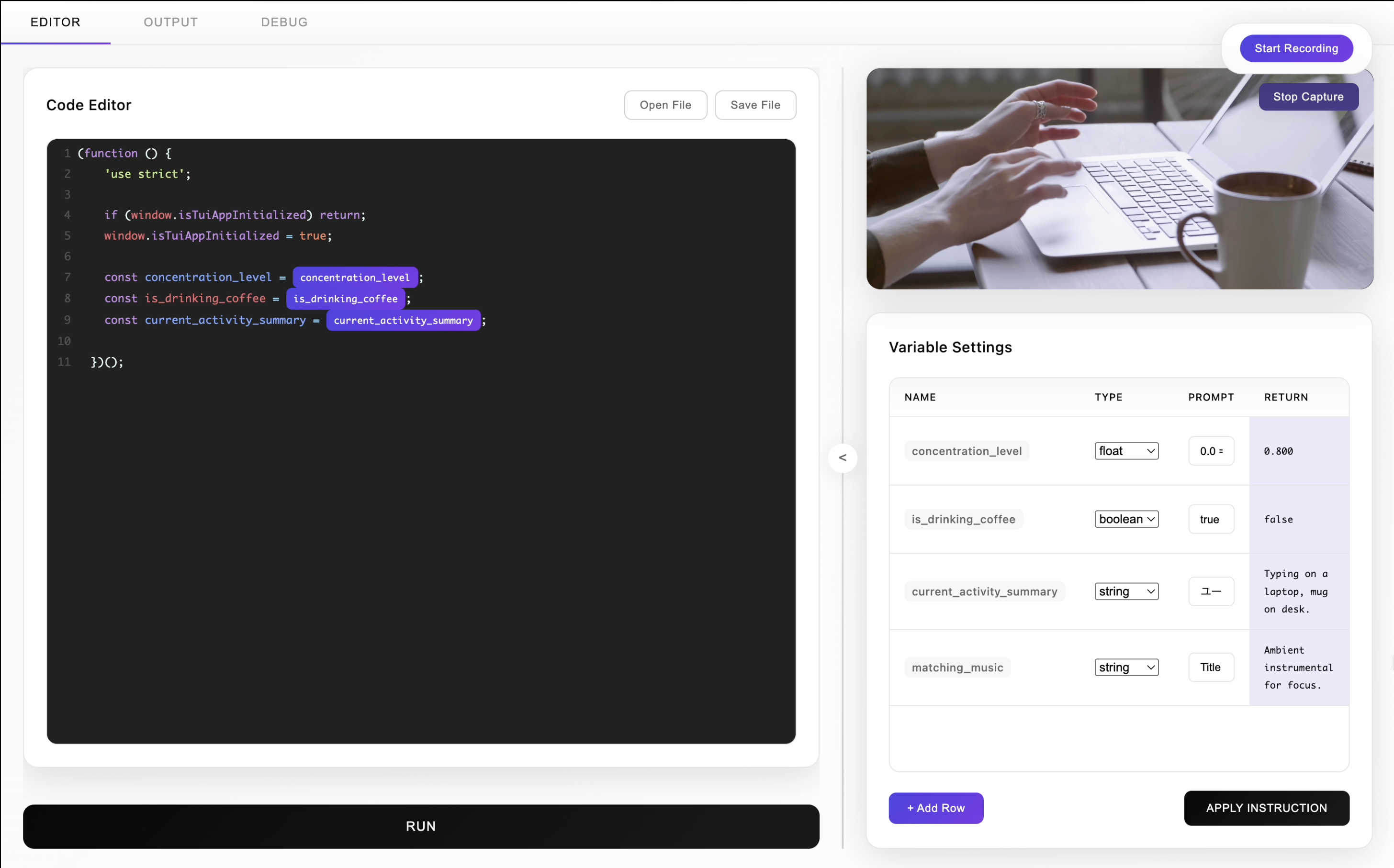 VL-SensorIDE Interface