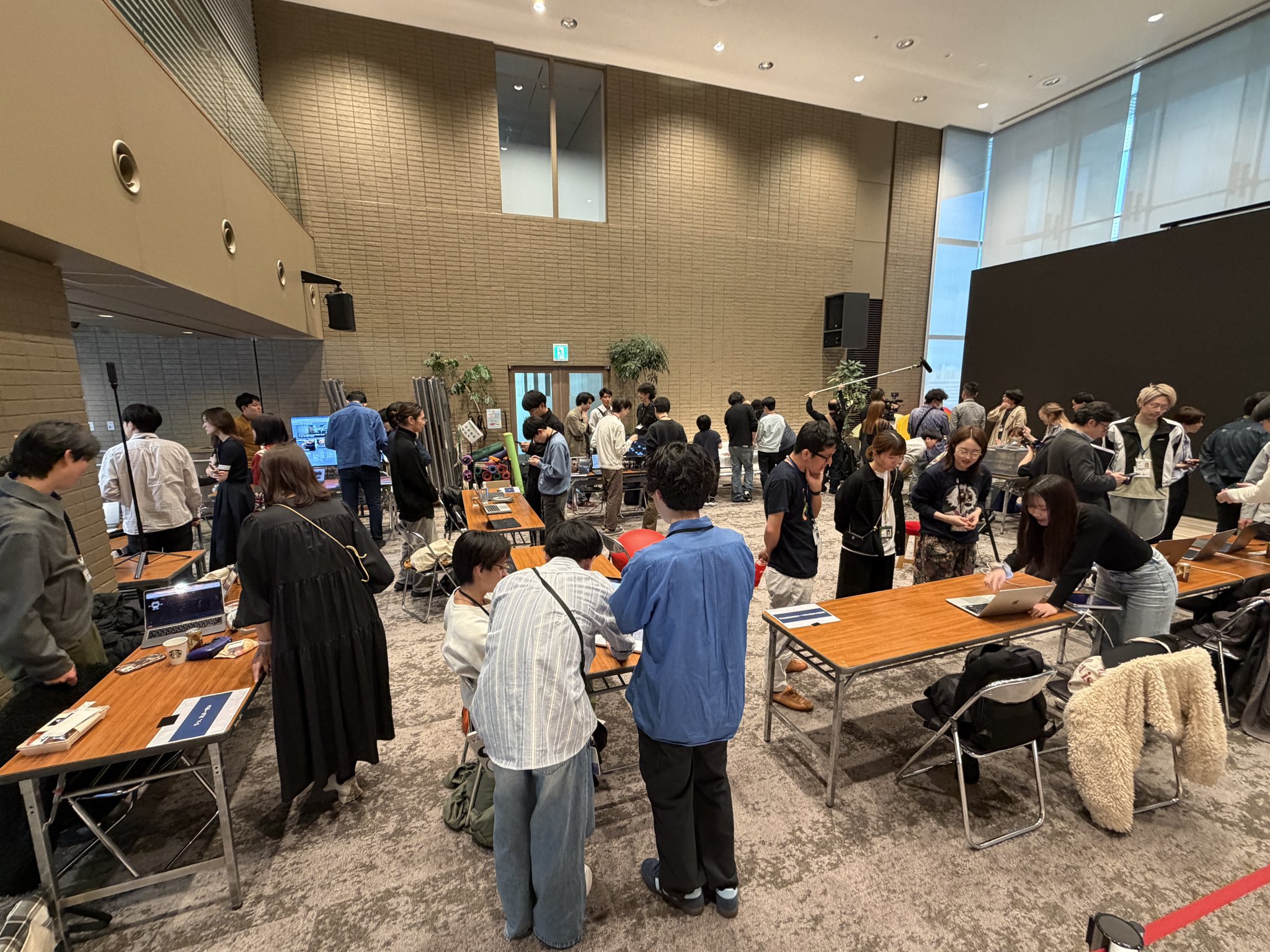 発表または展示の様子