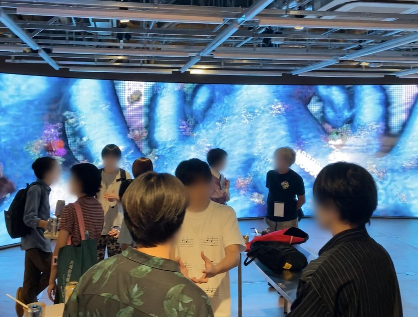 404 OPEN NIGHTで行ったたこやきクリエイティブのパフォーマンス