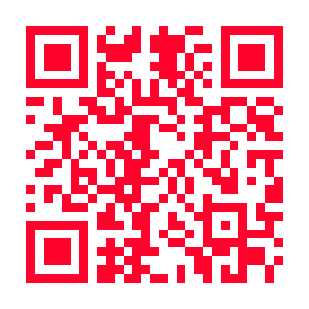 QR code of my homepage