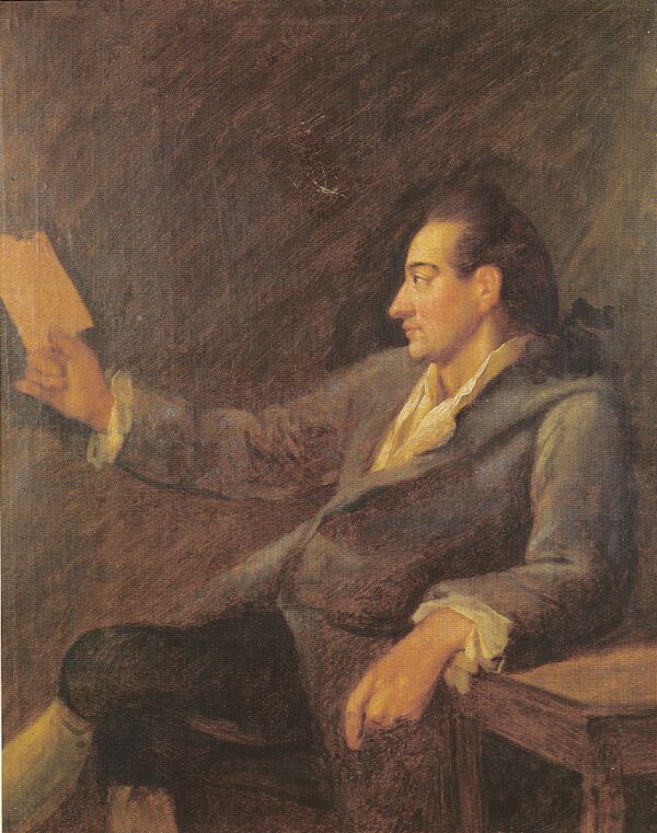 Georg Melchior Kraus, Goethe. 1775/76 Georg Melchior Kraus, Goethe. 1775/76