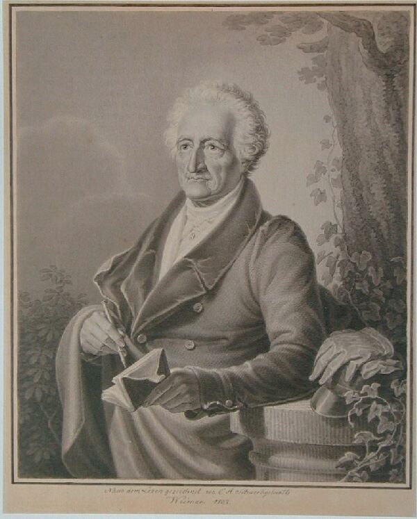 C.A. Schwerdtgeburth, Goethe