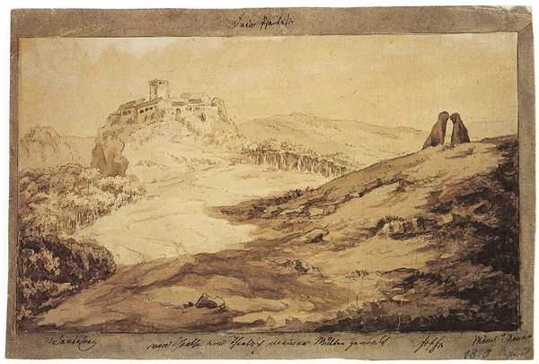 Goethe, Wartburg. 1807