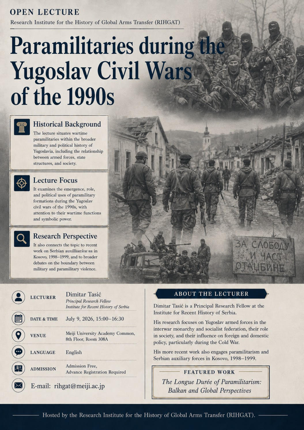 Paramilitaries during the Yugoslav Civil Wars of the 1990s
